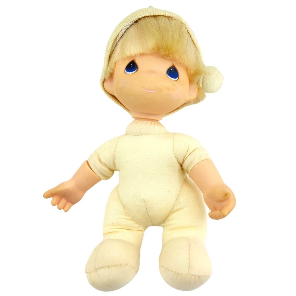 Vintage 1992 Precious Moments 6" Vinyl My First‎ Baby Boy Doll by Rose Art